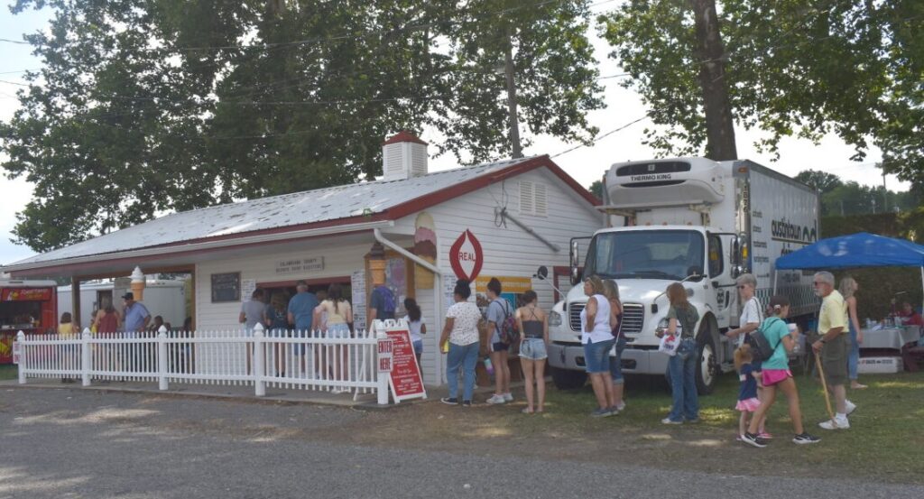 Dairy Boosters Barn at the Columbiana County Fair