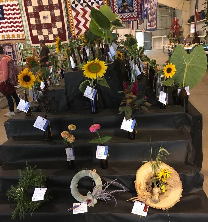 Horticulture exhibit at the Columbiana County Fair
