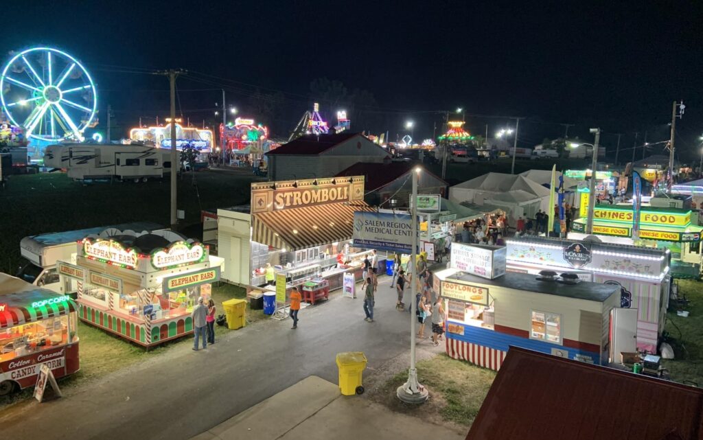 Midway at the Columbiana County Fair