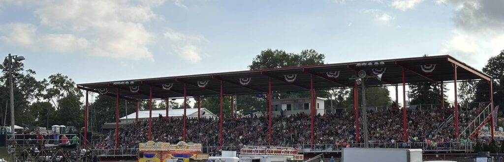 Grandstand at the Columbiana County Fair